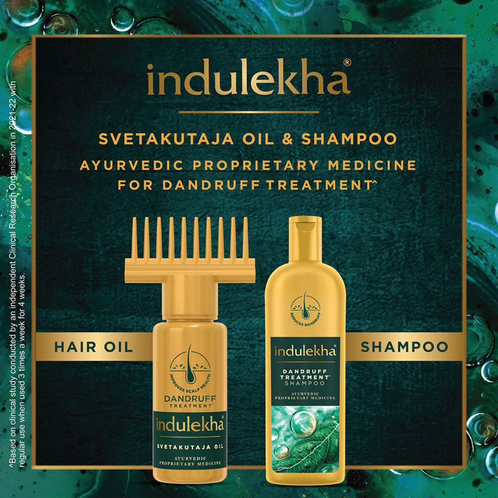 Indulekha Svetakutaja Oil for Dandruff Treatment, 100 ml, Pack of 1 Indulekha Svetakutaja Oil for Dandruff Treatment, 100 ml, Pack of 1