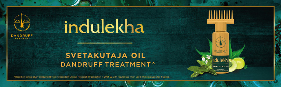 Indulekha Svetakutaja Oil for Dandruff Treatment, 100 ml, Pack of 1 Indulekha Svetakutaja Oil for Dandruff Treatment, 100 ml, Pack of 1