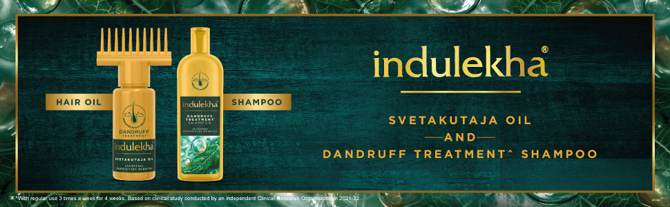 Indulekha Dandruff Treatment Shampoo, 200 ml, Pack of 1 Indulekha Dandruff Treatment Shampoo, 200 ml, Pack of 1