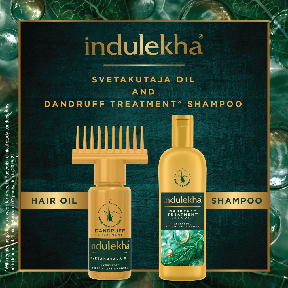 Indulekha Dandruff Treatment Shampoo, 200 ml, Pack of 1 Indulekha Dandruff Treatment Shampoo, 200 ml, Pack of 1