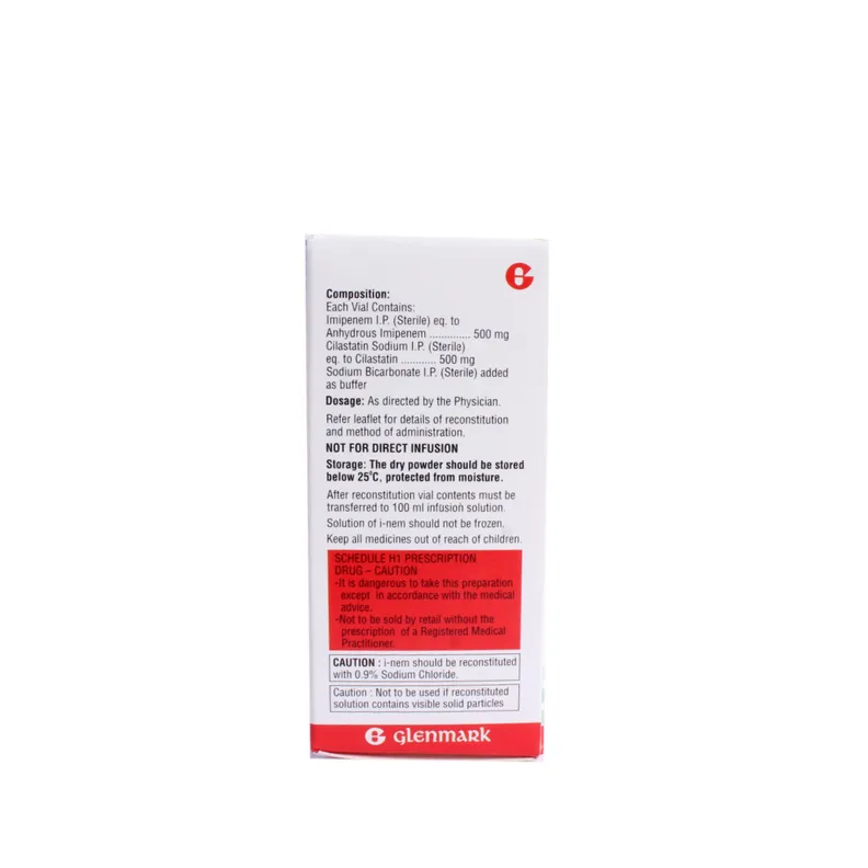 Injection Inem Buy INEM 500MG INJECTION online | Uses, Side Effects, Price and ...