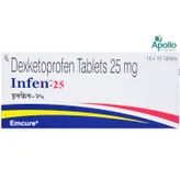 Infen-25 Tablet 10's, Pack of 10 TABLETS