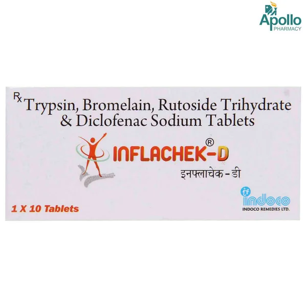 Inflachek D Tablet 10's