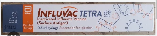 Influvac Tetra 2022/2023 Vaccine 0.5 ml