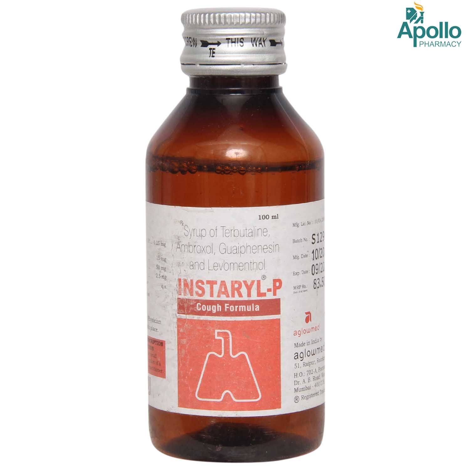 Buy Instaryl-P Syrup 100 ml Online