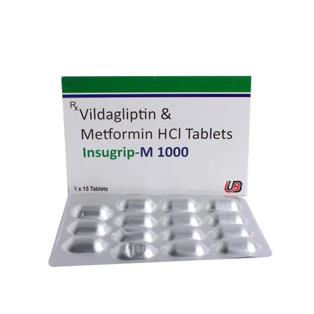 Insugrip M 1000 Tablet 15's