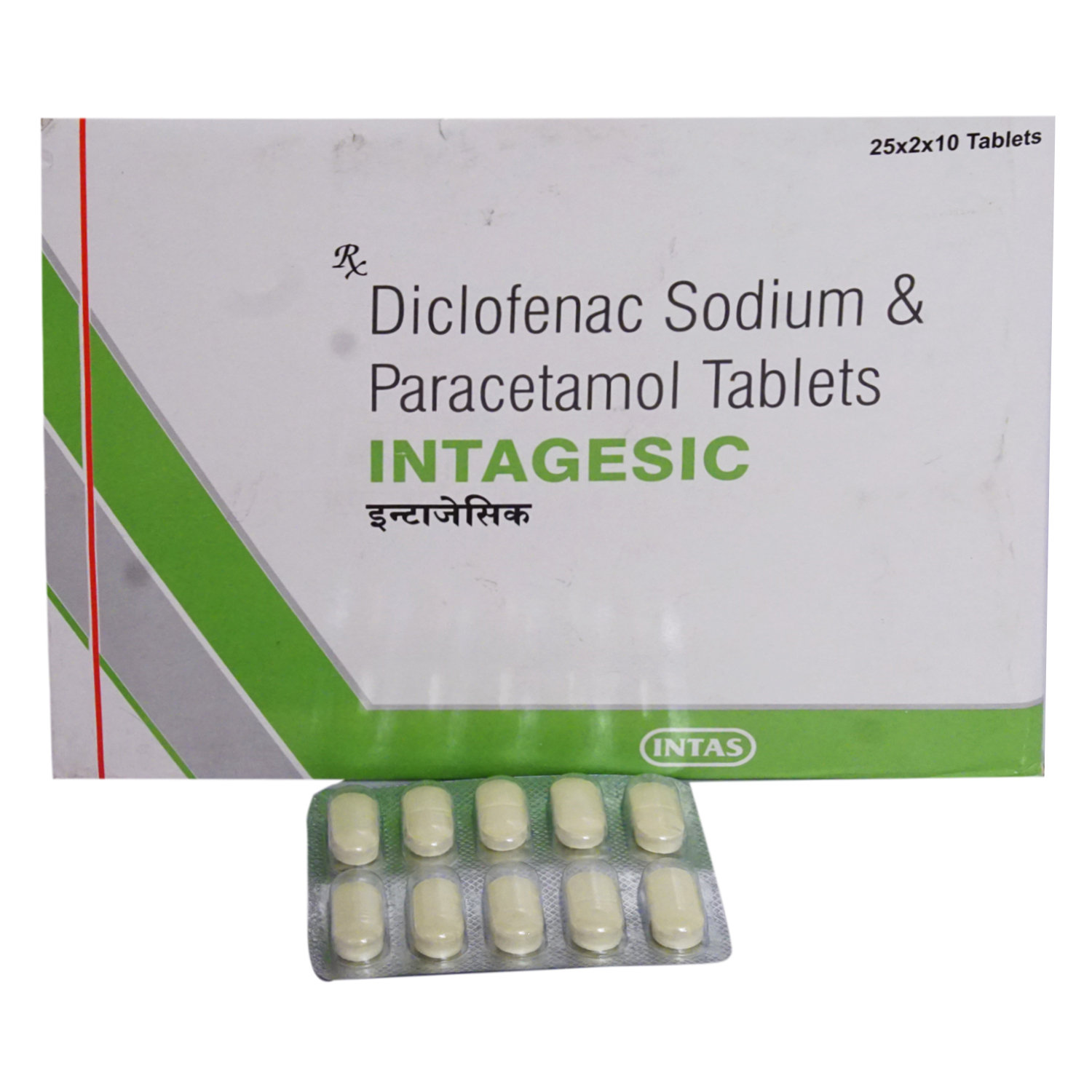 Intagesic Tablet 10's, Pack of 10 TABLETS Intagesic Tablet 10's, Pack of 10 TABLETS