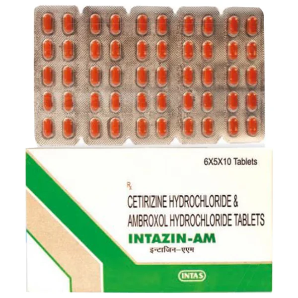 Intazin AM Tablet 10's, Pack of 10 TabletS