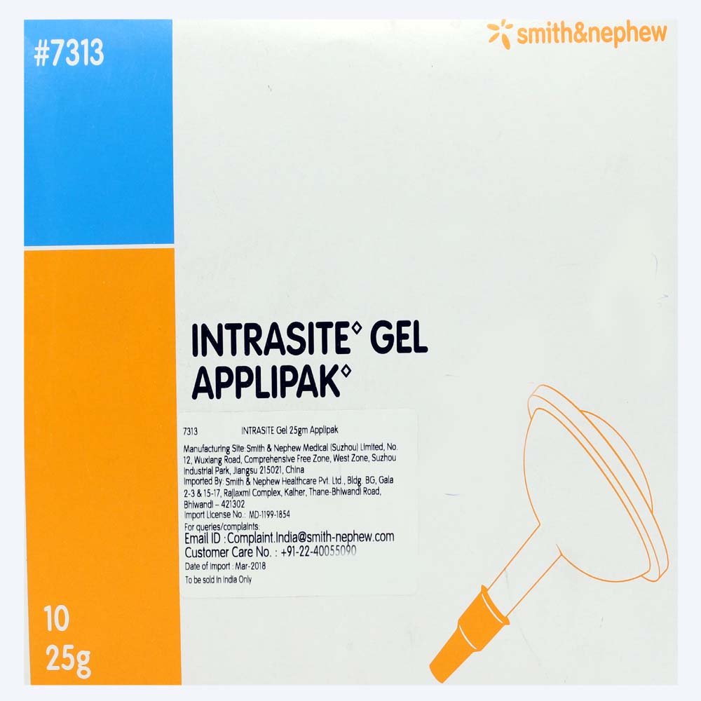 Intrasite Gel, 25 gm, Pack of 1 Intrasite Gel, 25 gm, Pack of 1