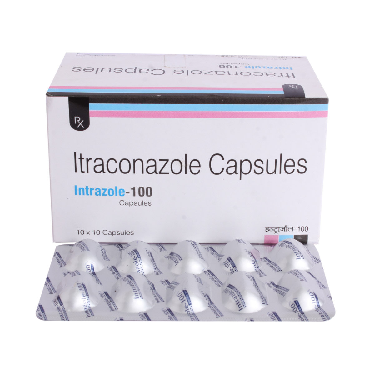 Intrazole 100 mg Capsule 10's, Pack of 10 CAPSULES Intrazole 100 mg Capsule 10's, Pack of 10 CAPSULES