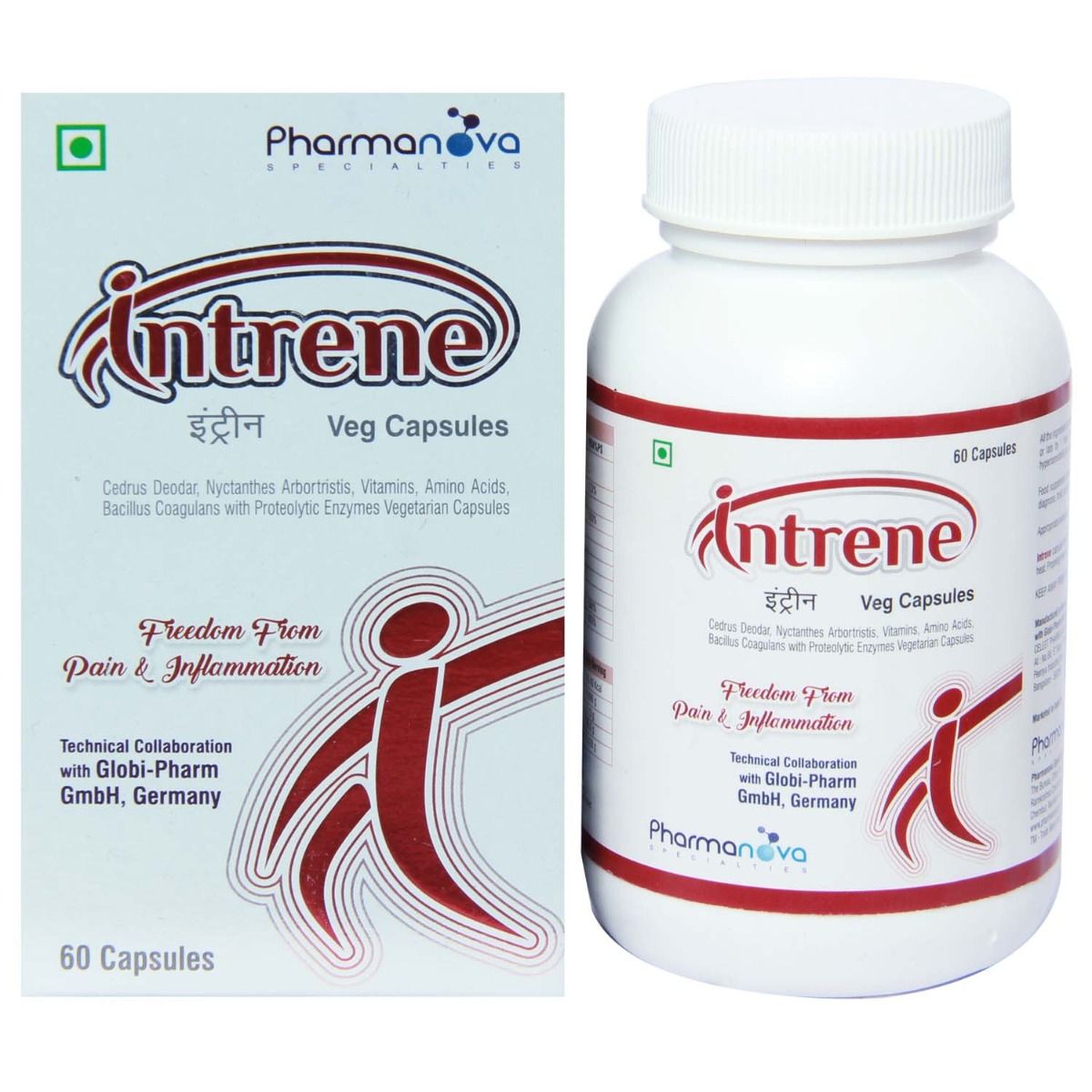 Inte Rine Intrene Veg Capsule 60's Price, Uses, Side Effects, Composition ...