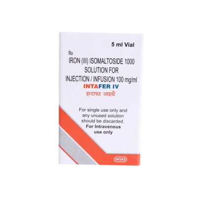 Intafer IV 100 Injection 5 ml, Pack of 1 INJECTION