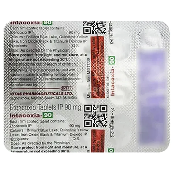 Intacoxia-90 Tablet 15's