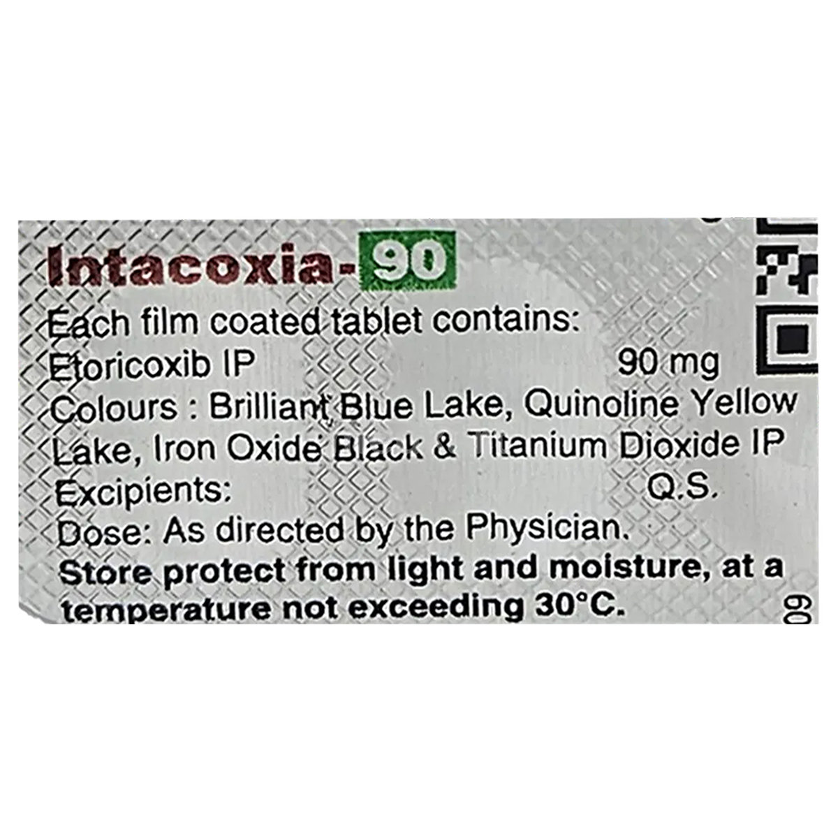 Intacoxia-90 Tablet 15's, Pack of 15 Intacoxia-90 Tablet 15's, Pack of 15