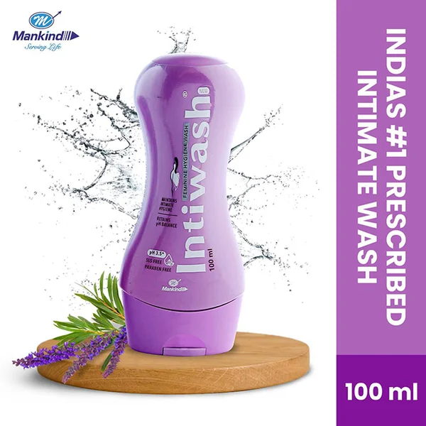 New Intiwash Feminine Hygiene Liquid Wash, 100 ml, Pack of 1