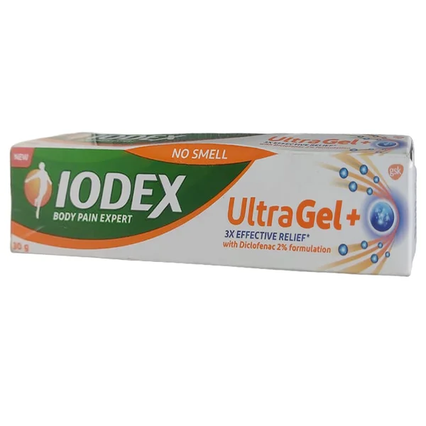Iodex Ultra Plus Gel, 30 gm