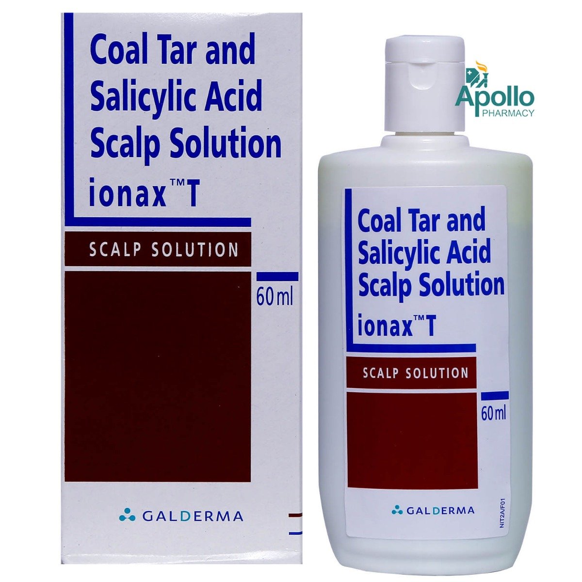 Ionax T Scalp Solution 60 ml, Pack of 1 Ionax T Scalp Solution 60 ml, Pack of 1