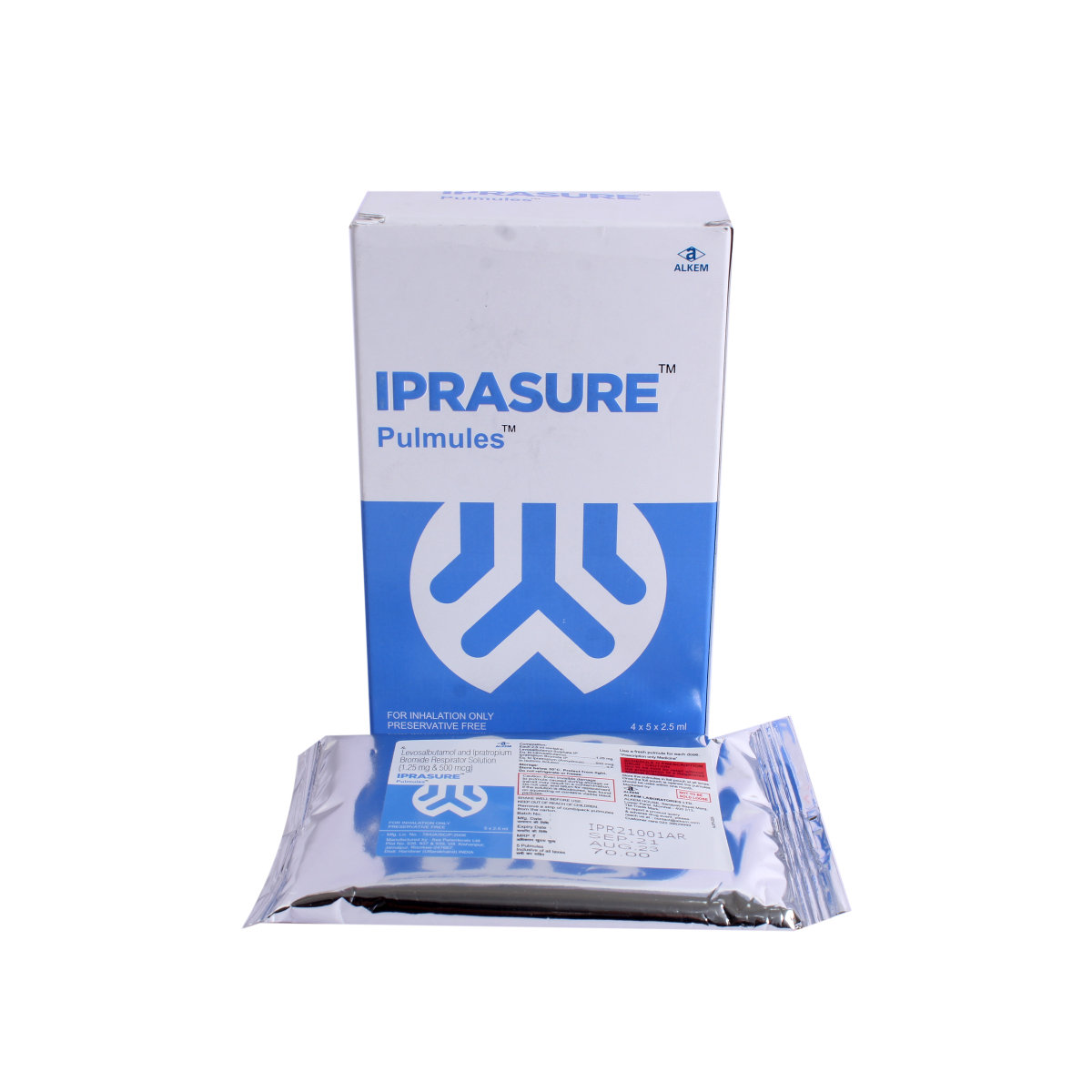Iprasure Pulmules 5 x 2.5 ml, Pack of 1 RESPULES Iprasure Pulmules 5 x 2.5 ml, Pack of 1 RESPULES