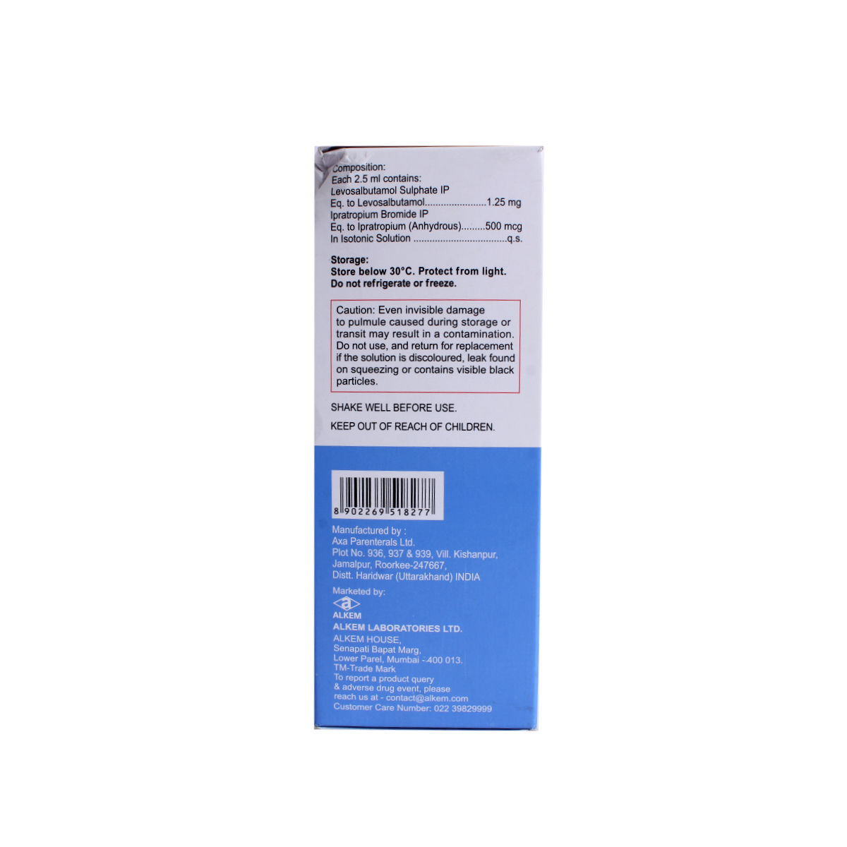 Iprasure Pulmules 5 x 2.5 ml Price, Uses, Side Effects, Composition ...