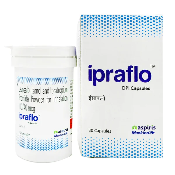 Ipraflo Dpi 40/100 Capsule 30's