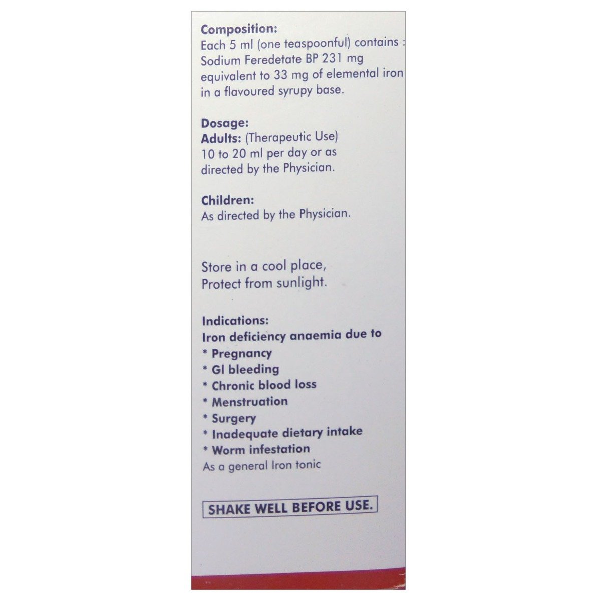 Irex Syrup 150 ml, Pack of 1 Syrup Irex Syrup 150 ml, Pack of 1 Syrup