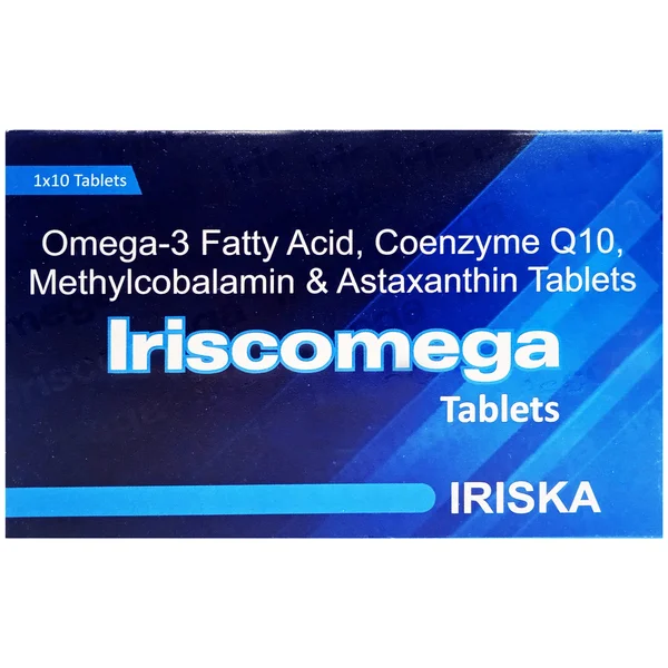 Iriscomega Tablet 10's, Pack of 10