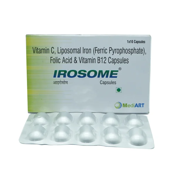 Irosome Capsule 10's, Pack of 10 CapsuleS