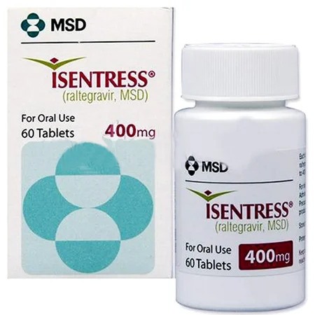 Isentress 400 mg Tablet 60's