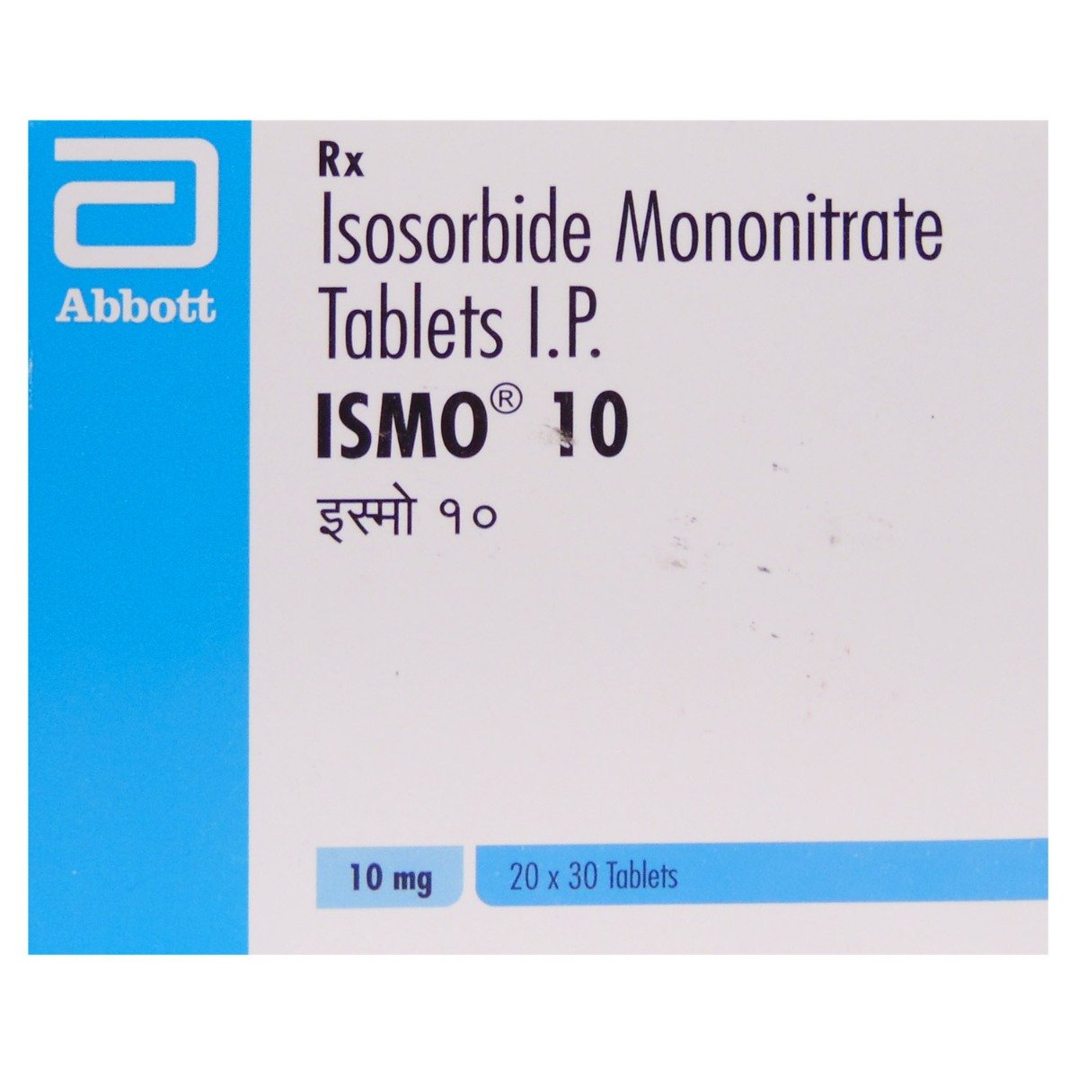 Buy Ismo 10 Tablet 30's Online