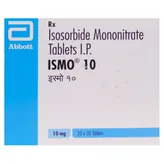 Ismo 10 Tablet 30's, Pack of 30 TabletS