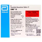 Ismo 10 Tablet 30's, Pack of 30 TabletS