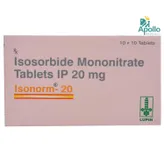 Isonorm 20 Tablet 10's, Pack of 10 TabletS
