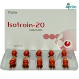 Isotroin 20 Capsule 10's, Pack of 10 CAPSULES