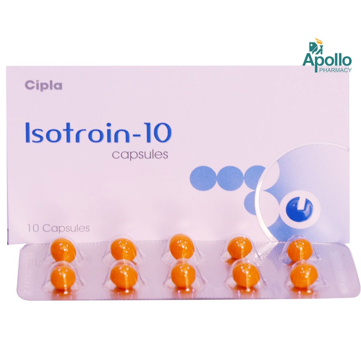 Isotroin 10 Capsule 10s Price Uses Side Effects Composition