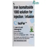 Isofer Injection 5 ml, Pack of 1 Injection