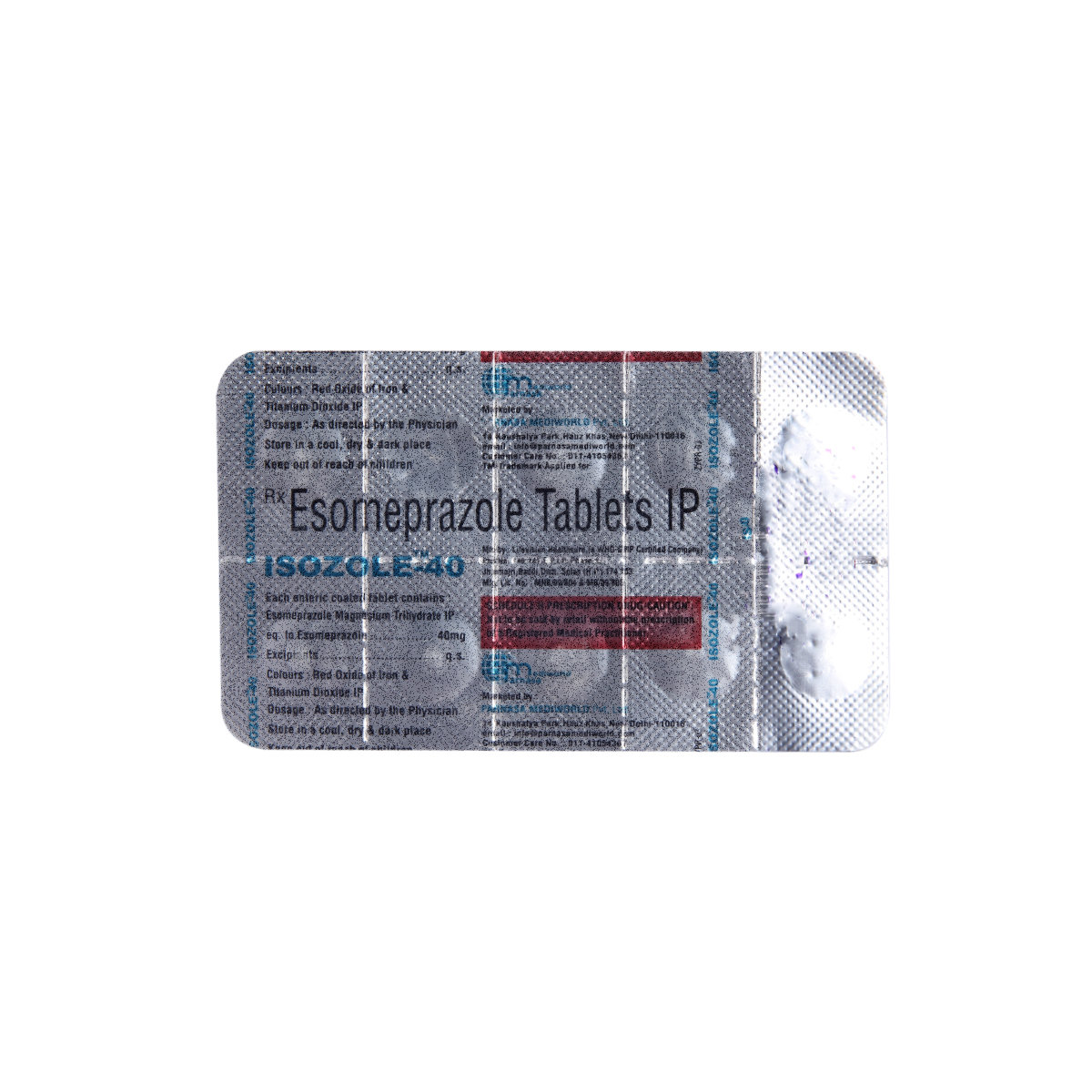 Isozole-40 Tablet 10's, Pack of 10 TABLETS Isozole-40 Tablet 10's, Pack of 10 TABLETS