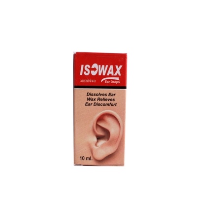 Isowax Ear Drops 10 ml, Pack of 1 Ear Drops