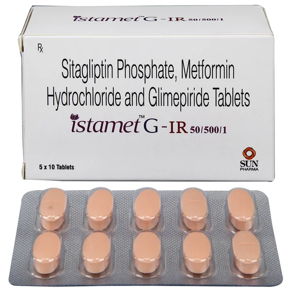 Istamet G-IR 50/500/1 Tablet 10's