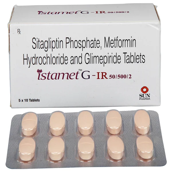 Istamet G-IR 50/500/2 Tablet 10's