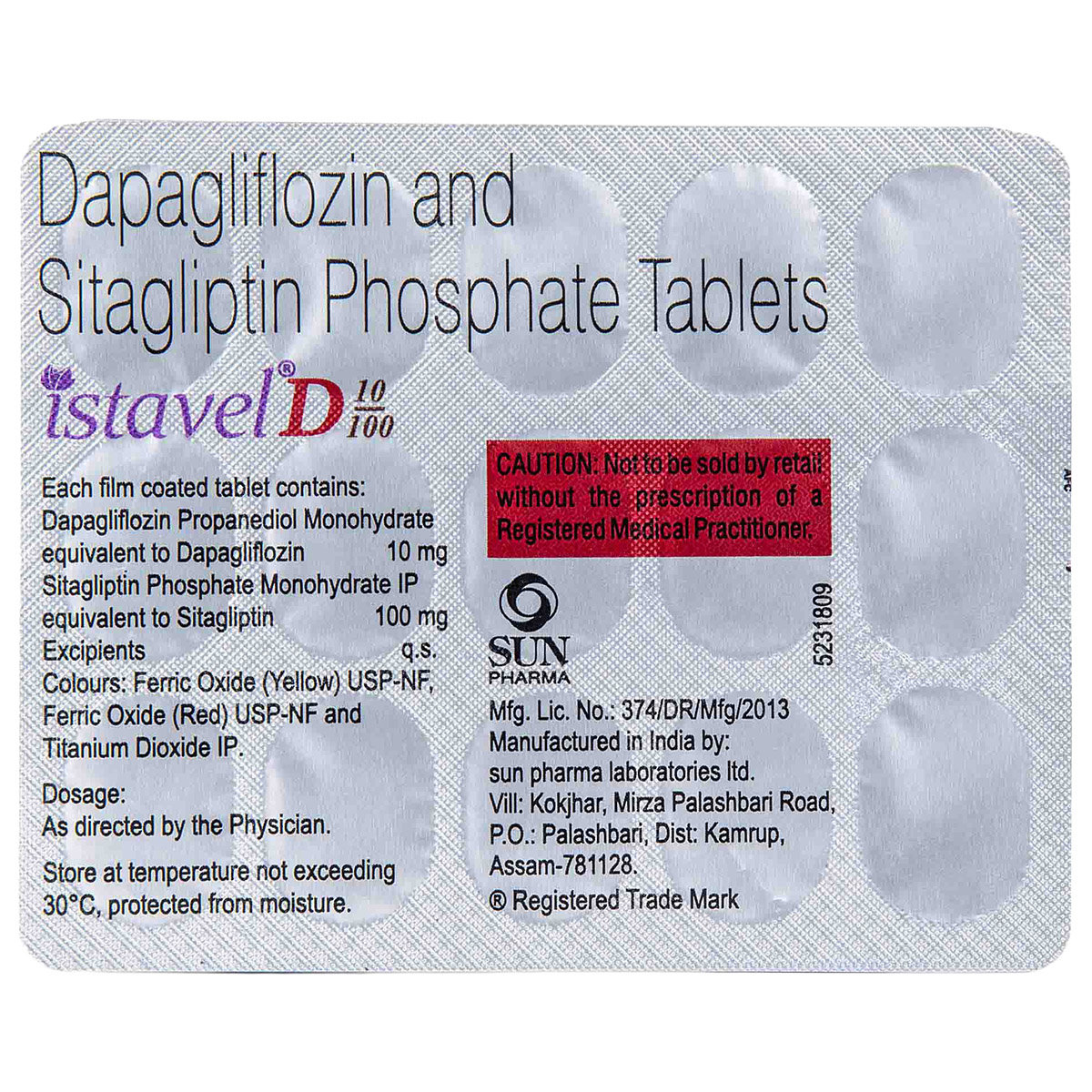 Istavel D 10/100 Tablet 15's, Pack of 15 Istavel D 10/100 Tablet 15's, Pack of 15