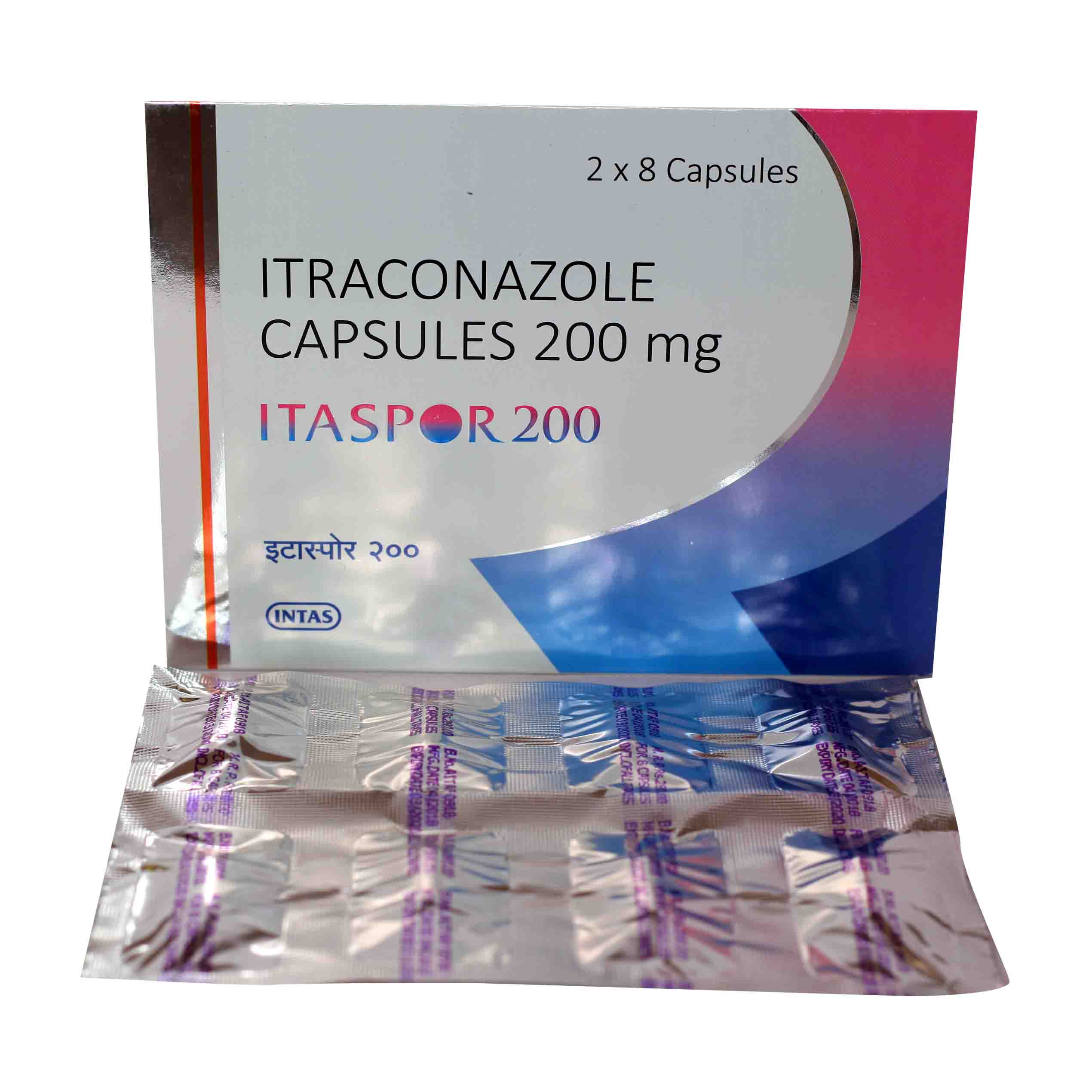 Itaspor 200 mg Capsule 8's, Pack of 8 CAPSULES Itaspor 200 mg Capsule 8's, Pack of 8 CAPSULES