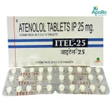 Itel 25 mg Tablet 14's, Pack of 14 TABLETS