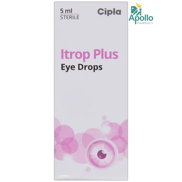 Itrop Plus Eye Drops 5 ml, Pack of 1