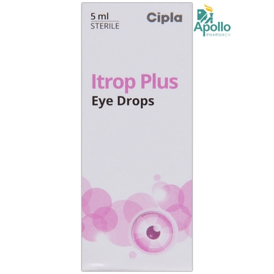 Itrop Plus Eye Drops 5 ml, Pack of 1 Eye Drops