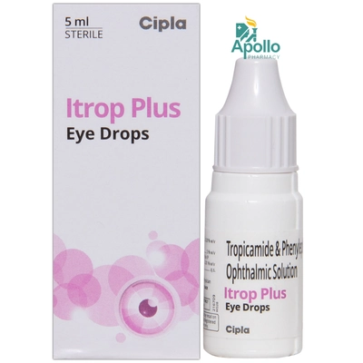 Itrop Plus Eye Drops 5 ml, Pack of 1 Eye Drops