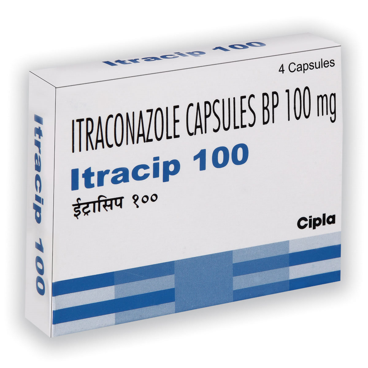 Itracip 100 mg Capsule 4'S, Pack of 4 CapsuleS Itracip 100 mg Capsule 4'S, Pack of 4 CapsuleS
