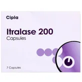 Itralase 200mg Capsule 7's, Pack of 7 CAPSULES