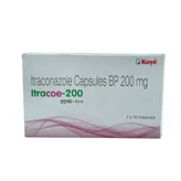 Itracoe-200 Capsule 10's, Pack of 10 CapsuleS