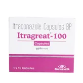 Itragreat-100 Capsule 10's, Pack of 10 CAPSULES