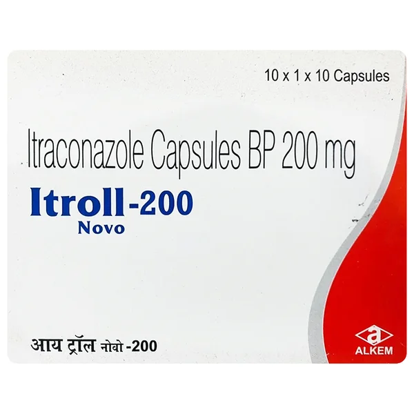 Itroll Novo-200 Capsule 10's